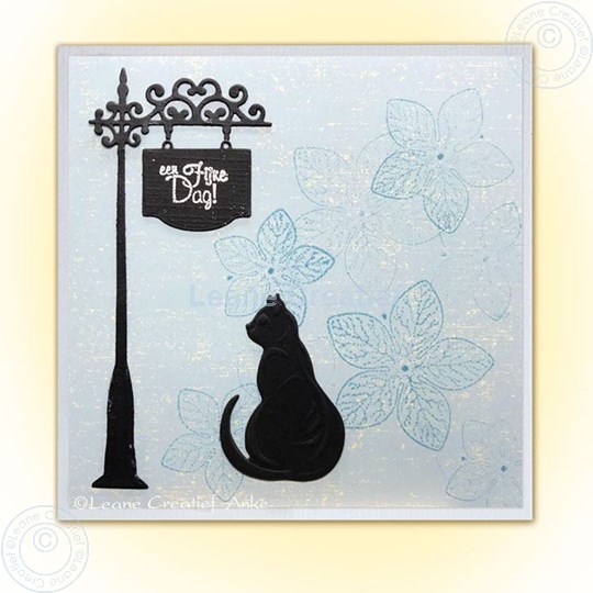 Picture of Hydrangea stamp & cat