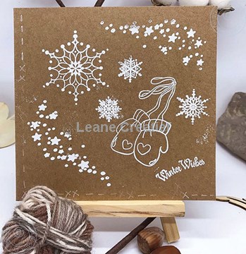 Picture of Clear stamps winter scene