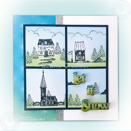 Image sur Playfull houses combi stamps