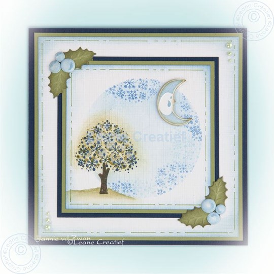 Afbeelding van Combi stamp Tree 4 seasons