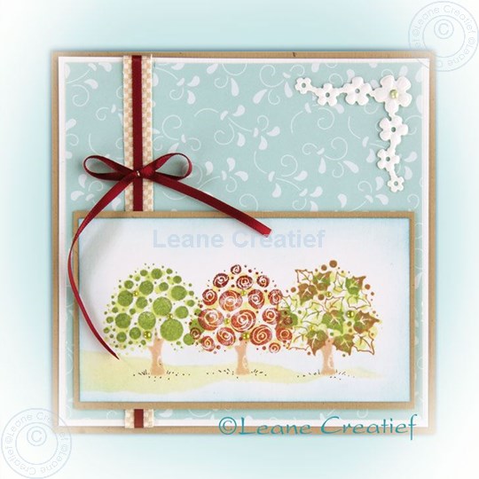 Image sur Clear stamp: Tree 4 Seasons