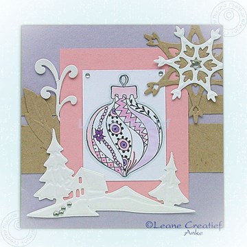 Afbeeldingen van Doodle Christmas ornament