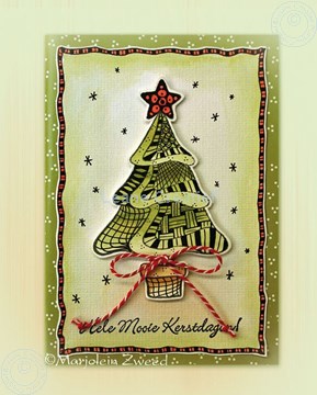 Bild von Doodle Christmas tree