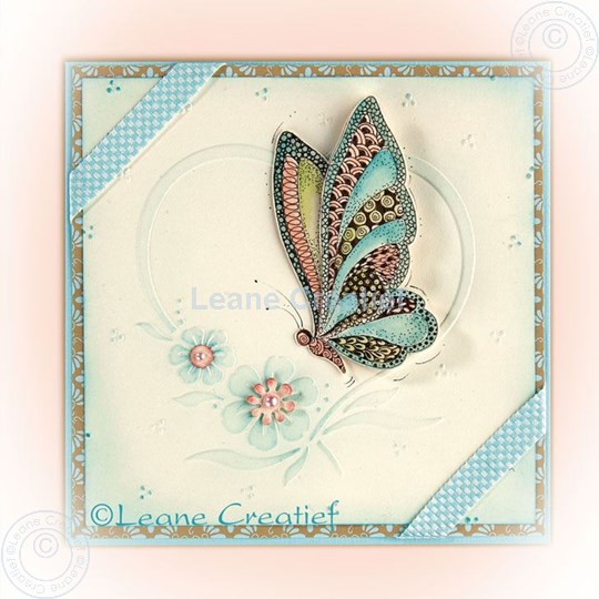 Image sur Doodle stamp: butterfly