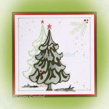 Picture of Die & stamp Christmas tree