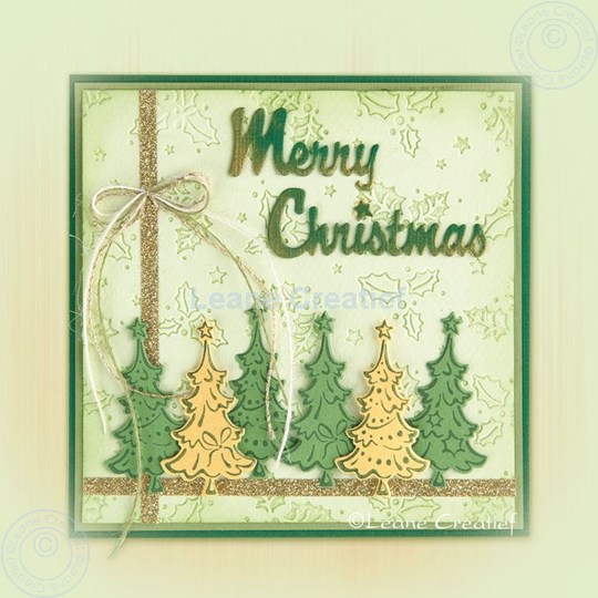 Image sur Christmas Tree stamp & die