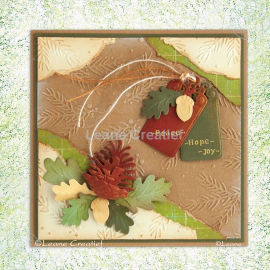 Image sur Christmas card with pine cones