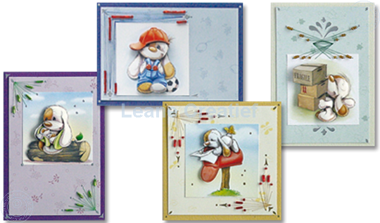 Picture of Mylo & Friends® Embroidery Cards