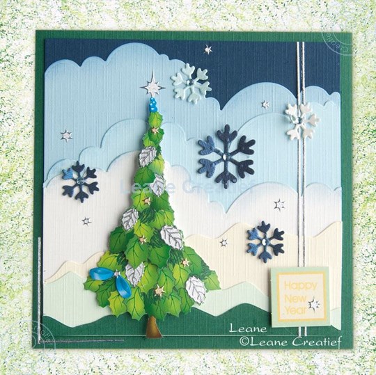 Picture of Christmas tree decoupage set