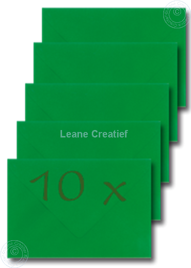 Afbeelding van Enveloppen 12x17,5cm groen