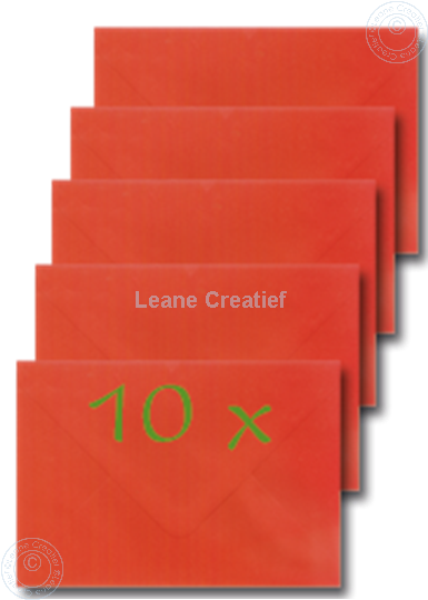 Picture of Envelopes 12x17,5cm red