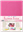 Afbeeldingen van Flower foam A4 sheet bright pink