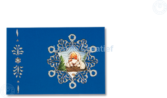 Picture of Mylo & Friends® pyramid #MP3 snowflake