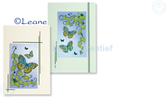 Image sur LeCreaDesign® Feuilles pour sticker "papillons"