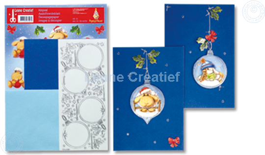 Afbeelding van Mylo & Friends® kerst 3D kaarten pakket