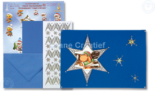 Bild von Mylo & Friends® Weihnachten Sticker Karten Bastelpackung Sterne #3