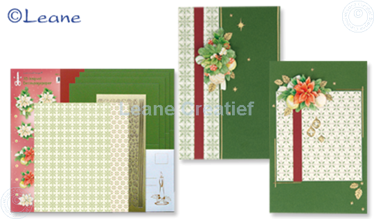 Picture of Christmas card kit 3D green
