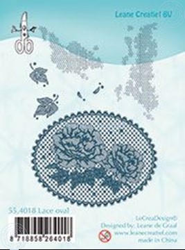 Image de Combi stamp Lace oval roses