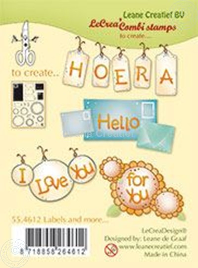 Image sur Clear stamp Labels and more