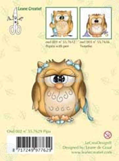 Image sur Clearstamp Owlie´s Owl002 Pipa