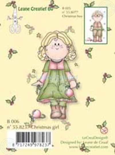 Picture of Clearstamp Bambinie´s B006 Christmas girl