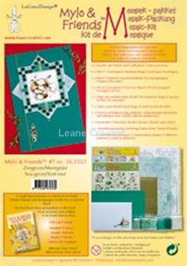 Bild von Mylo & Friends® Mosaik Rahmen Karten Bastelpackung #7