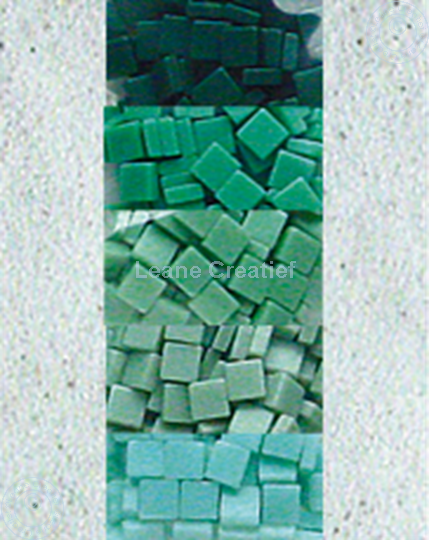 Image sur LeCreaDesign® sachet de mosaïque II vert mer