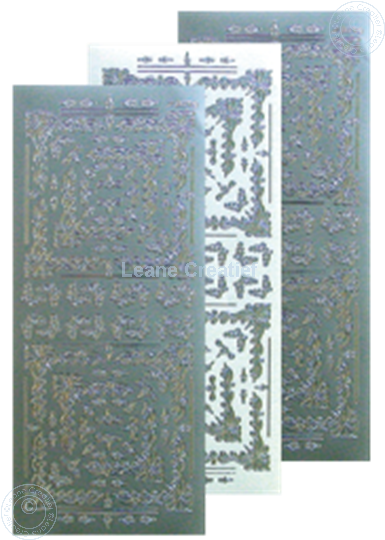 Picture of LeCreaDesign® Embroiderysticker silver