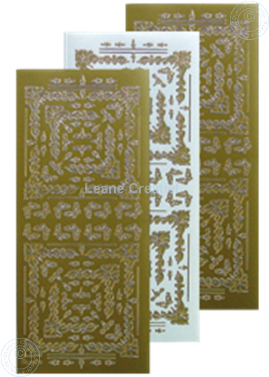 Picture of LeCreaDesign® Embroiderysticker gold