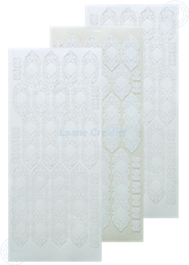 Picture of LeCreaDesign® lace sticker white