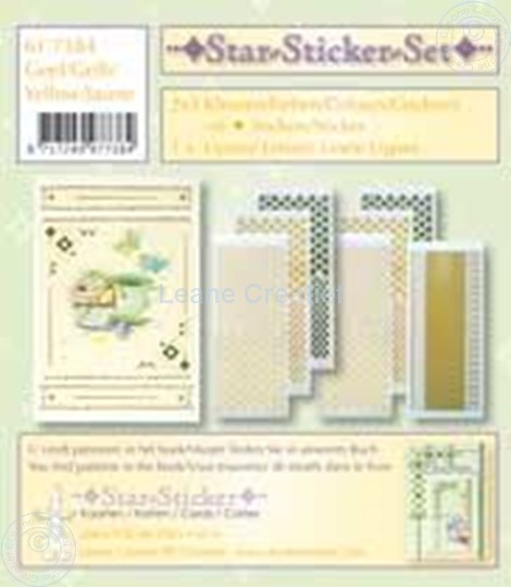 Picture of Star-Sticker set gold