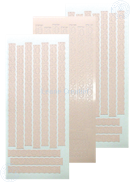 Afbeeldingen van LeCreaDesign® Lace sticker skin
