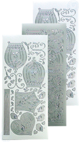 Image sur LeCreaDesign® sticker de volière silver