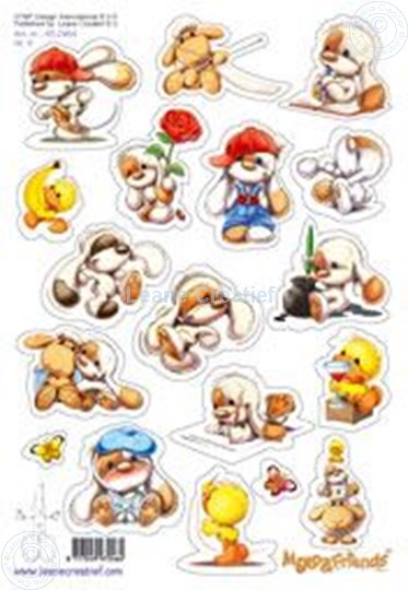 Picture of LeCreaDesign® Mylo & Friends® stickers A5 #4