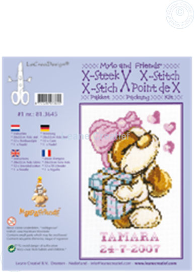 Image sur Mylo & Friends® kit Point de croix #1