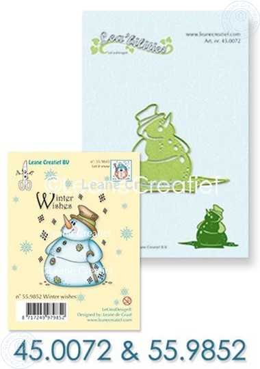 Picture of Set Lea'bilitie & Clearstamp Snowman