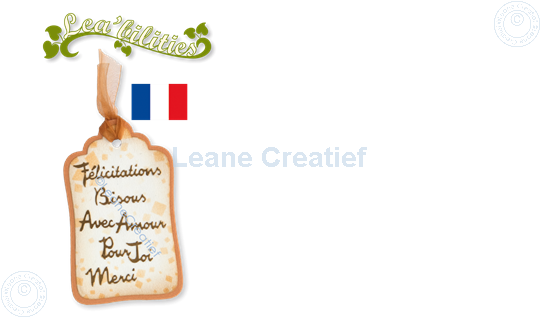 Afbeelding van Lea’bilitie® Franse teksten snijmal