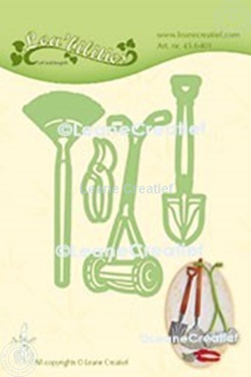 Afbeelding van Lea’bilitie® Tuin set grasmaaier, schep, hark snij en embossing mal