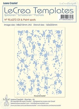 Picture of Stencil Oil & Paint spots