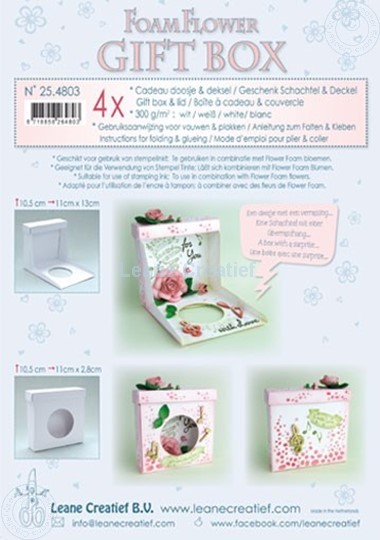 Bild von Flower Foam Gift Box