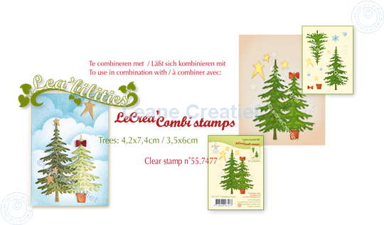 Image sur Set Lea'bilitie & Clearstamp Christmas tree