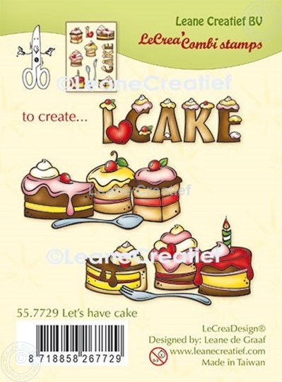 Image sur LeCreaDesign® tampon clair à combiner Gâteaux