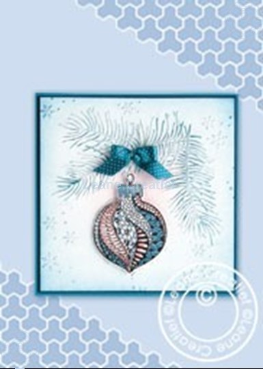 Image sur Doodle stamp Christmas Ornament
