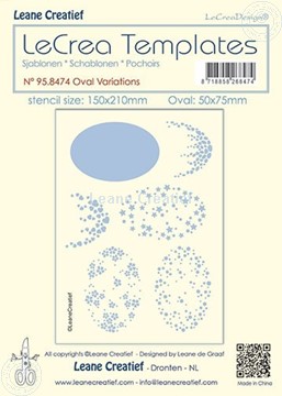 Picture of Stencil Oval variations