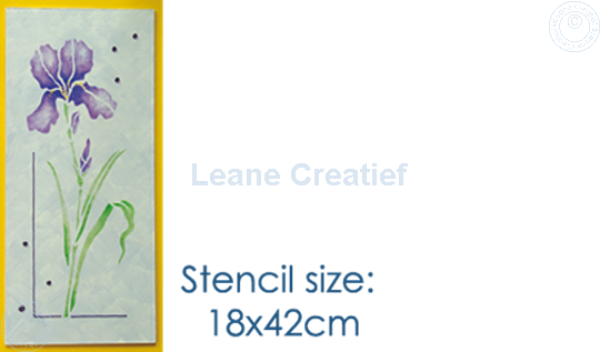 Picture of LeCreaDesign® Stencil Iris large