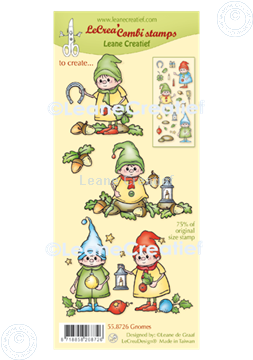 Image de LeCreaDesign® tampon clair à combiner Gnomes
