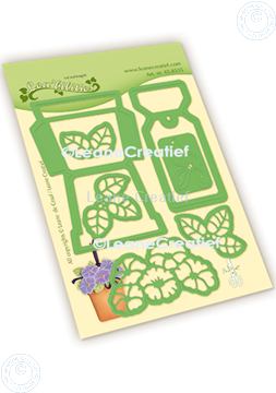 Picture of Lea’bilitie® Flower pot label pocket cut and embossing die