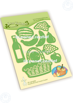 Picture of Lea’bilitie® Fruit picnic basket cut and embossing die