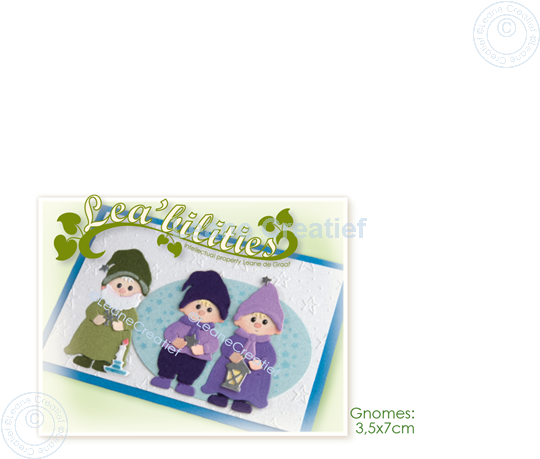 Picture of Lea’bilitie® Little gnomes cut and embossing die