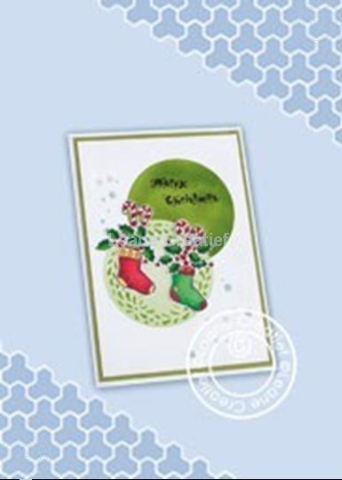 Picture of Stockings Christmas stamp